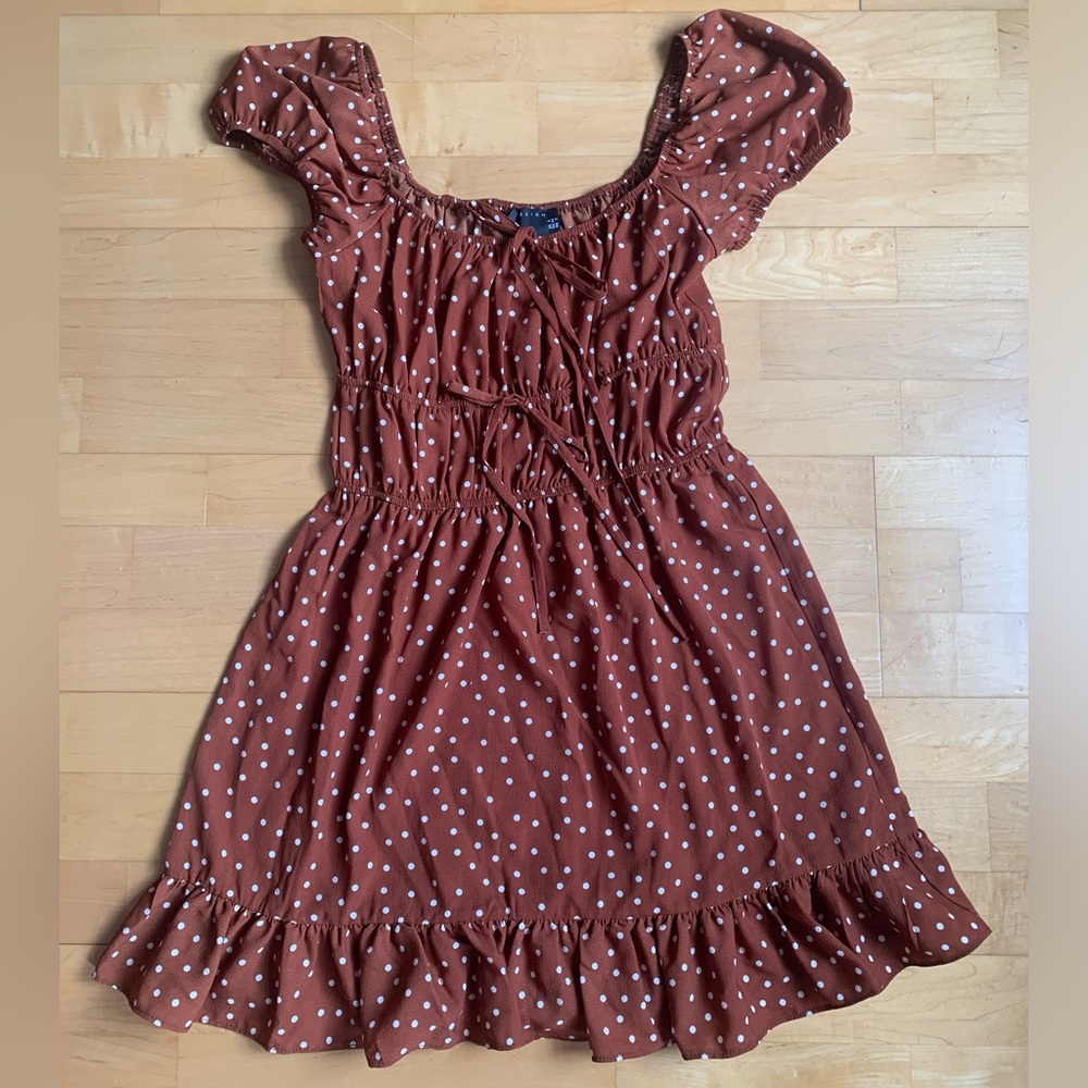 ASOS polka dot dress